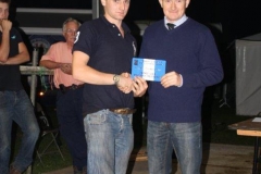 Daniel receiving Apprentice Reserve Champion